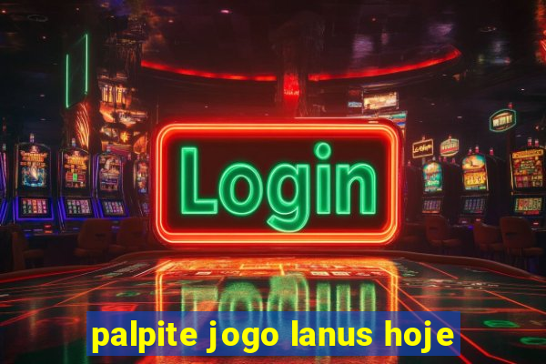 palpite jogo lanus hoje